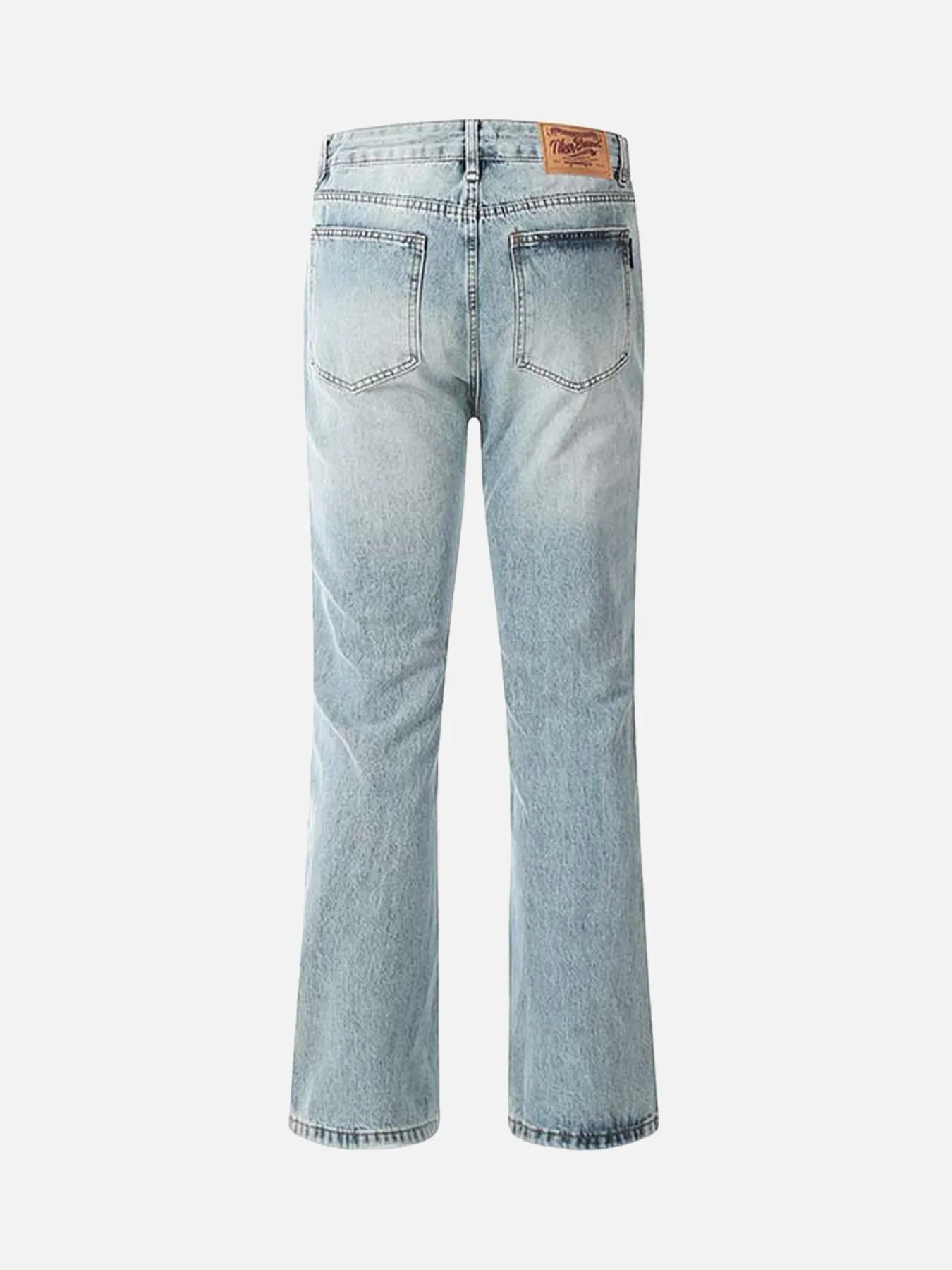 1984 High Street Ripped Micro Flare Jeans