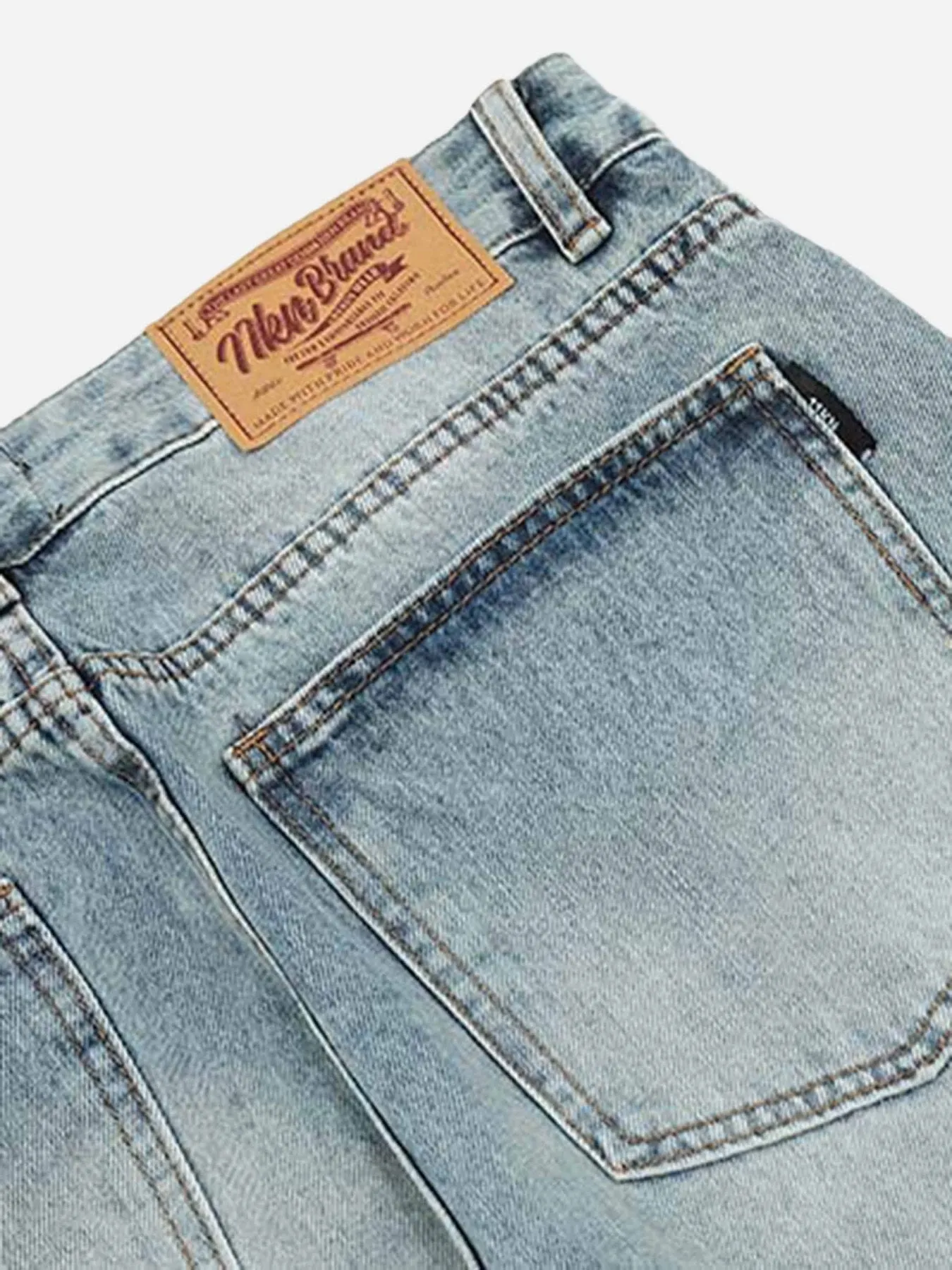 1984 High Street Ripped Micro Flare Jeans