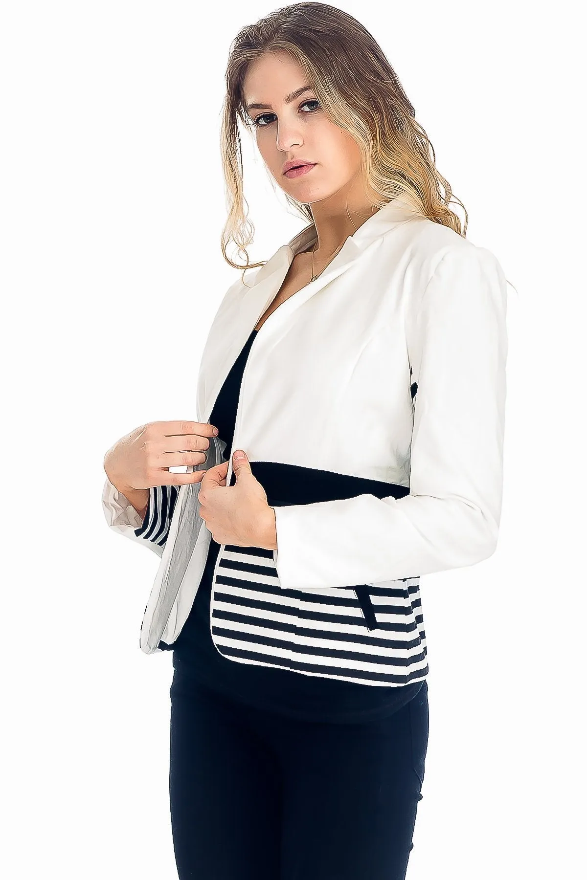 5536 Aubree Stripe Jacket