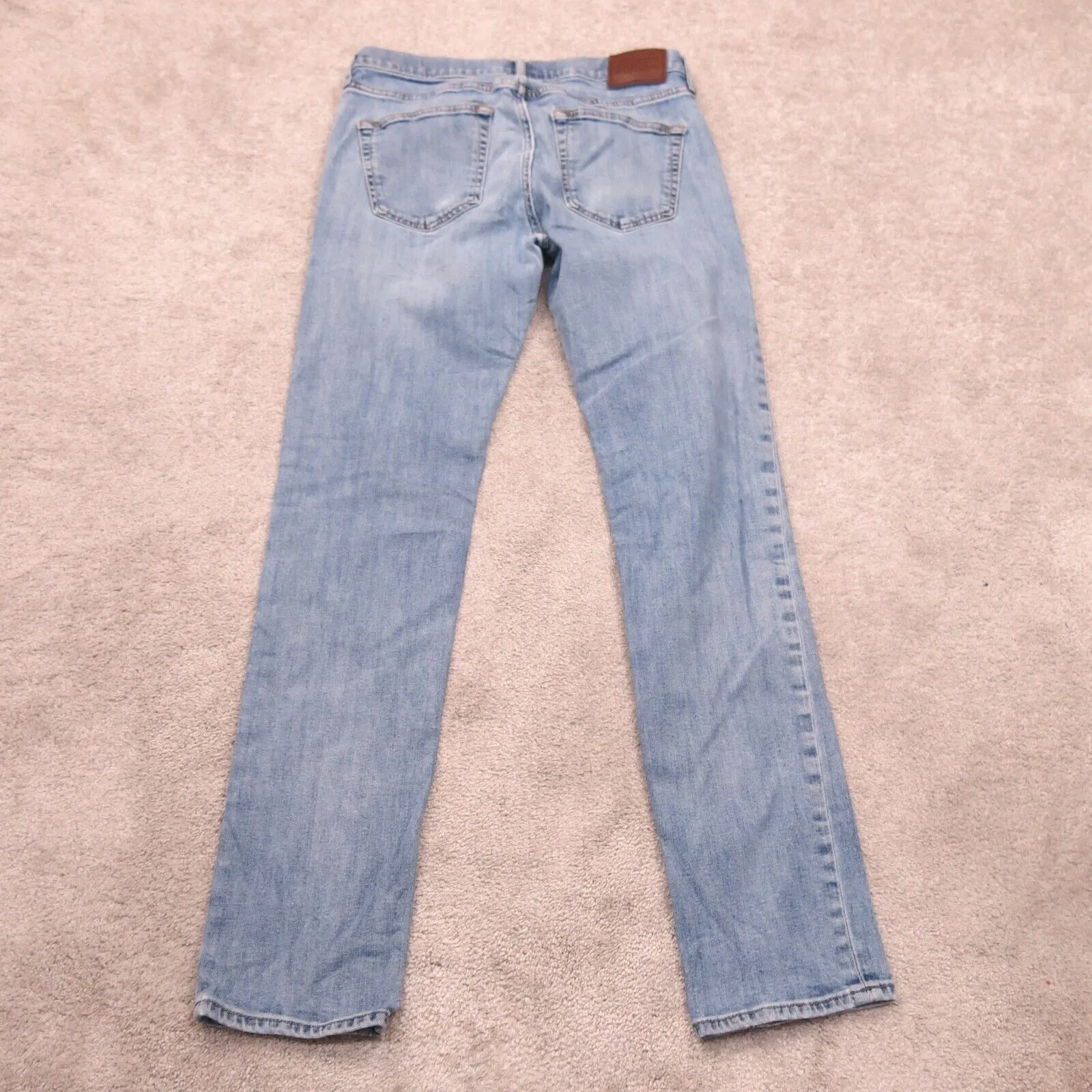 Abercrombie & Fitch Mens Jeans Skinny Leg Low Rise Stretch Blue Size W31XL32