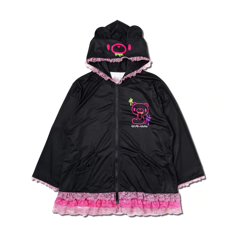 ACDC RAG & Gloomy Bear plus size vivid bear ears hoodie