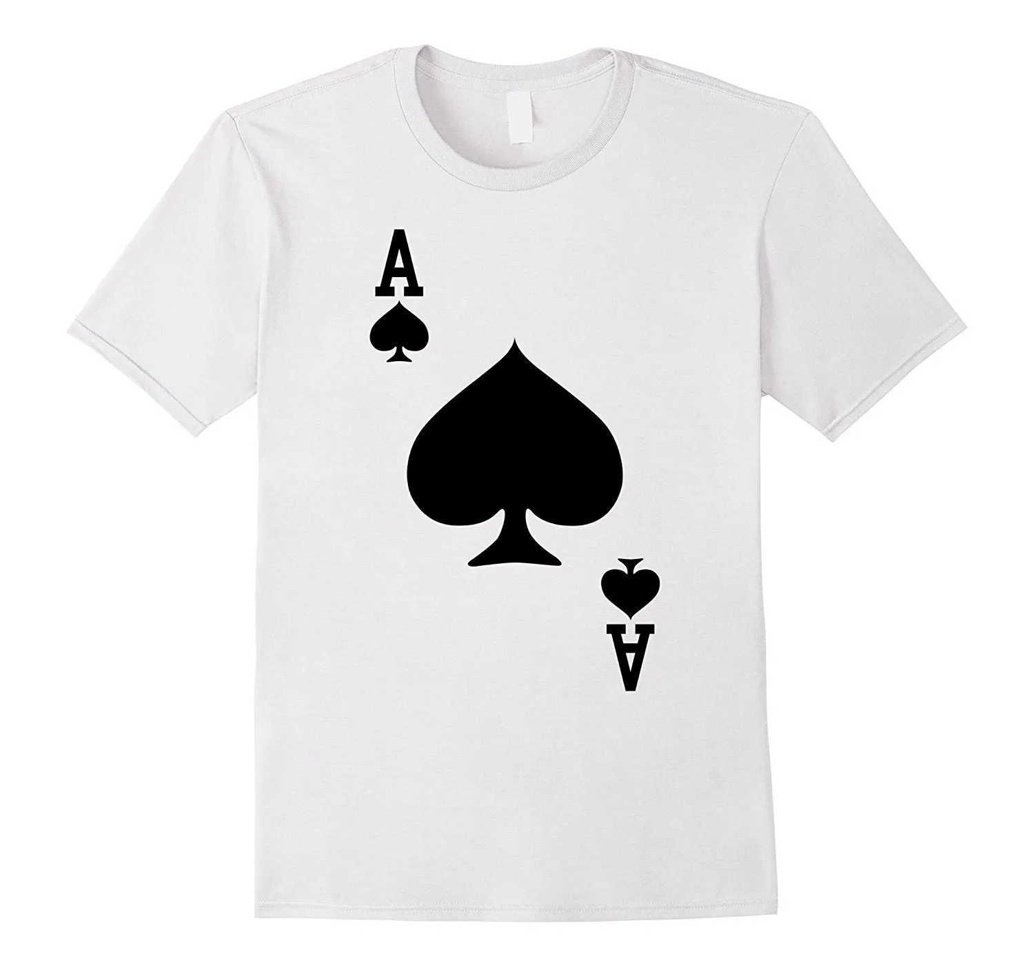 Ace of Spades - Playing Card Halloween Costume T-Shirt