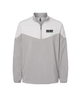 Adidas Heather Chevron Quarter-Zip Wind Pullover (Gift)