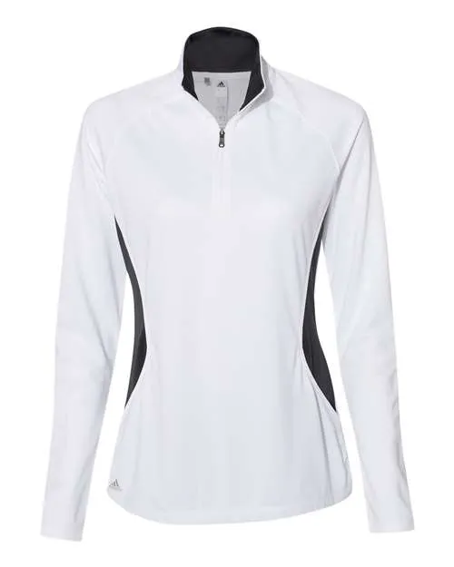 adidas Women's Lightweight Quarter-Zip Pullover