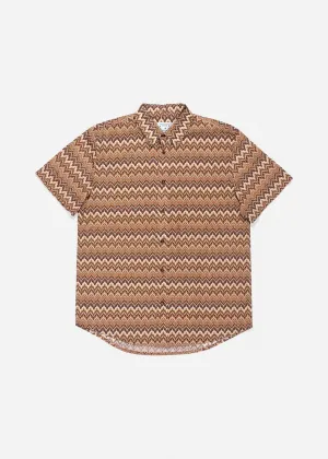 Afends Mens Debaser - Short Sleeve Shirt