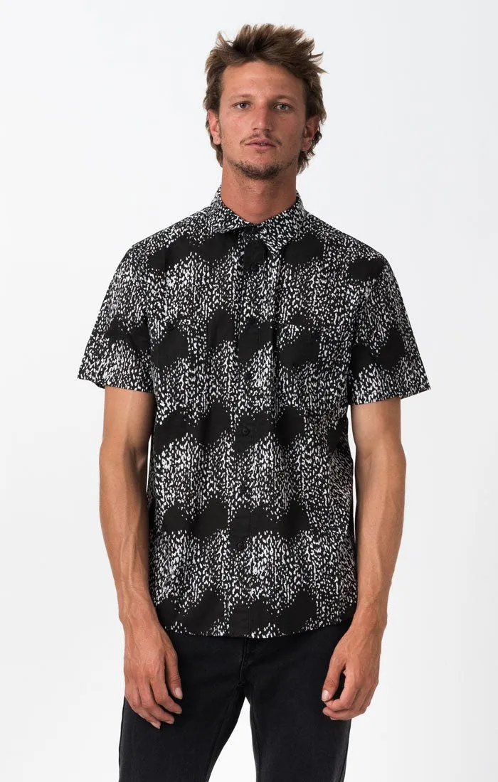 Afends Mens Fatigue - Short Sleeve Shirt