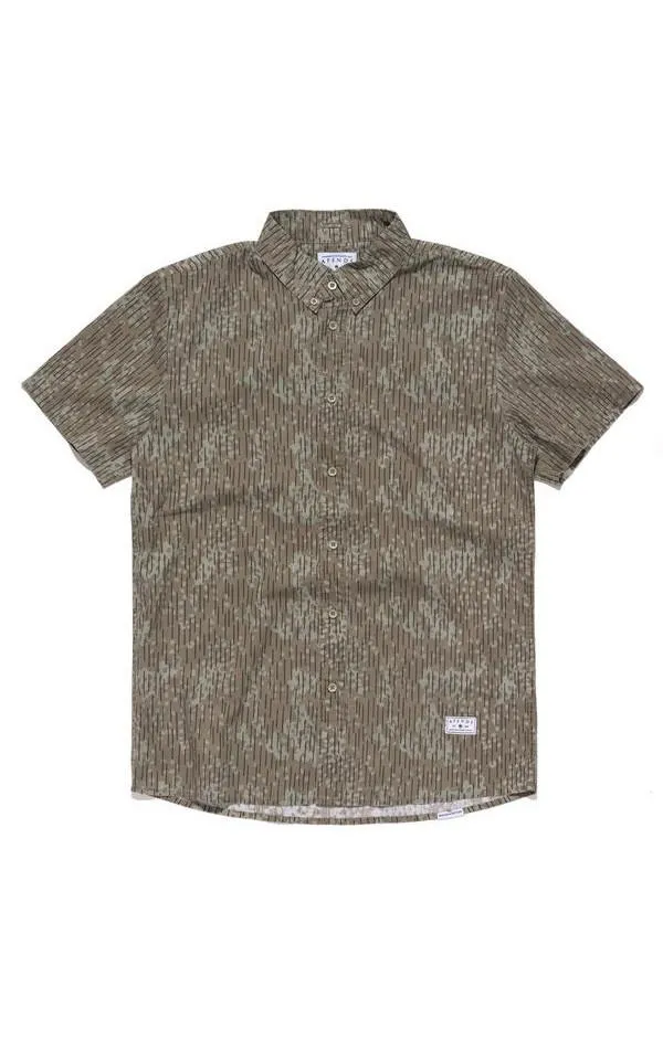 Afends Mens Warsaw - Short Sleeve Shirt