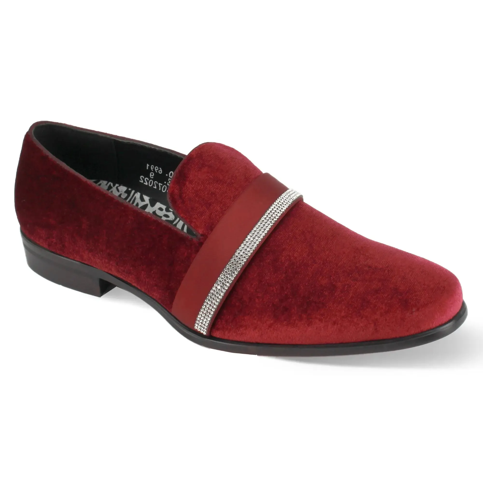 After Midnight 6991 Velvet Smoker Slip-on Dress Shoe