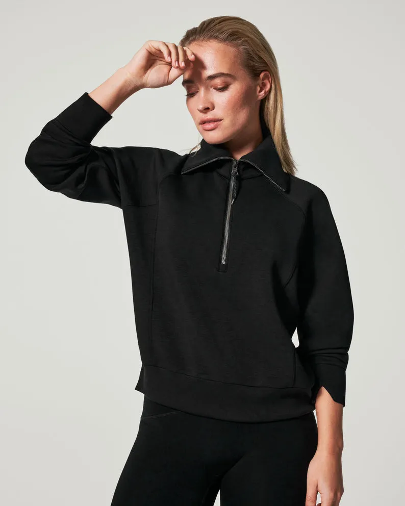 AirEssentials Very Black Half Zip Top