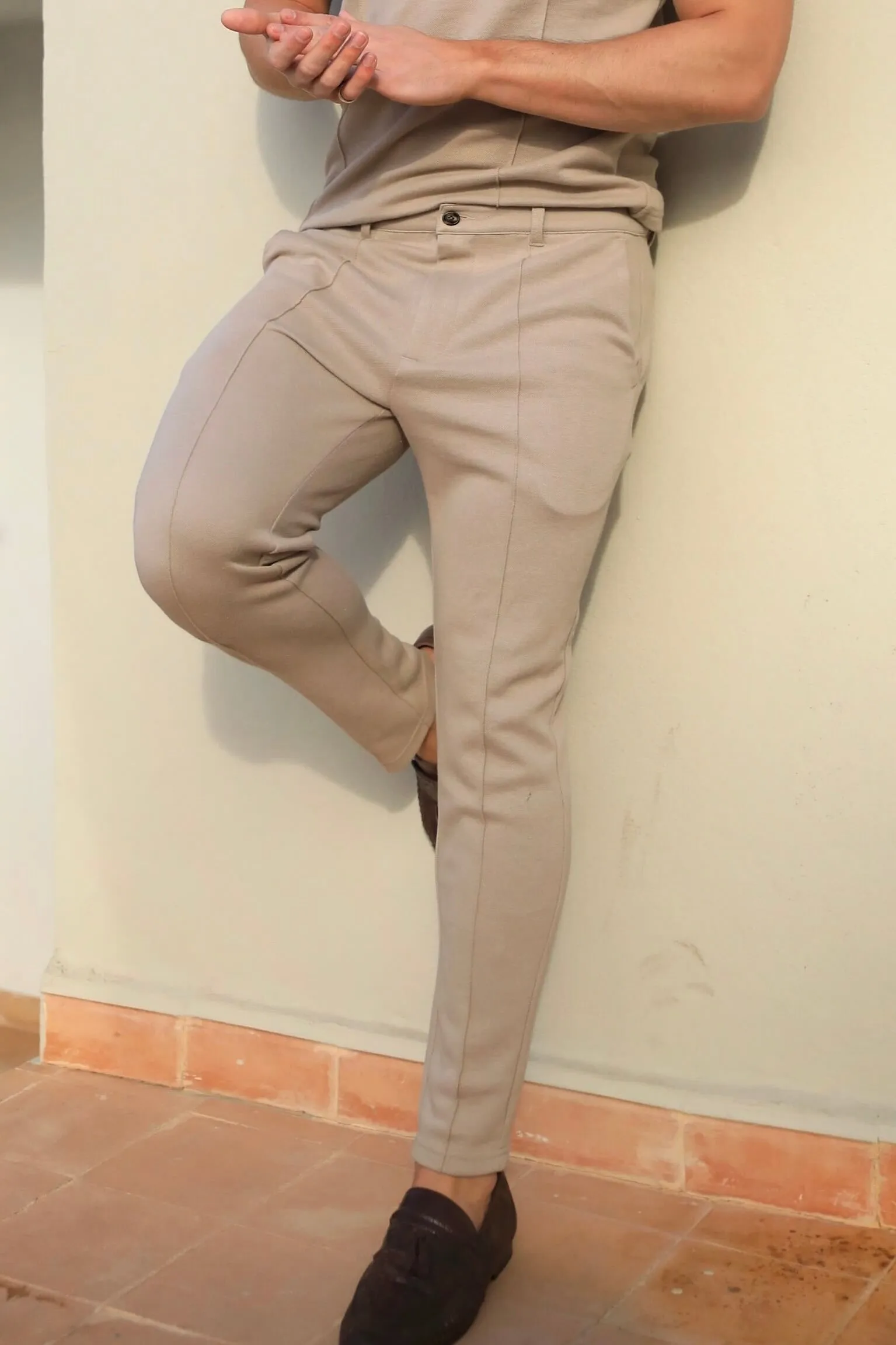 Amezri Seamline Trouser - Tan