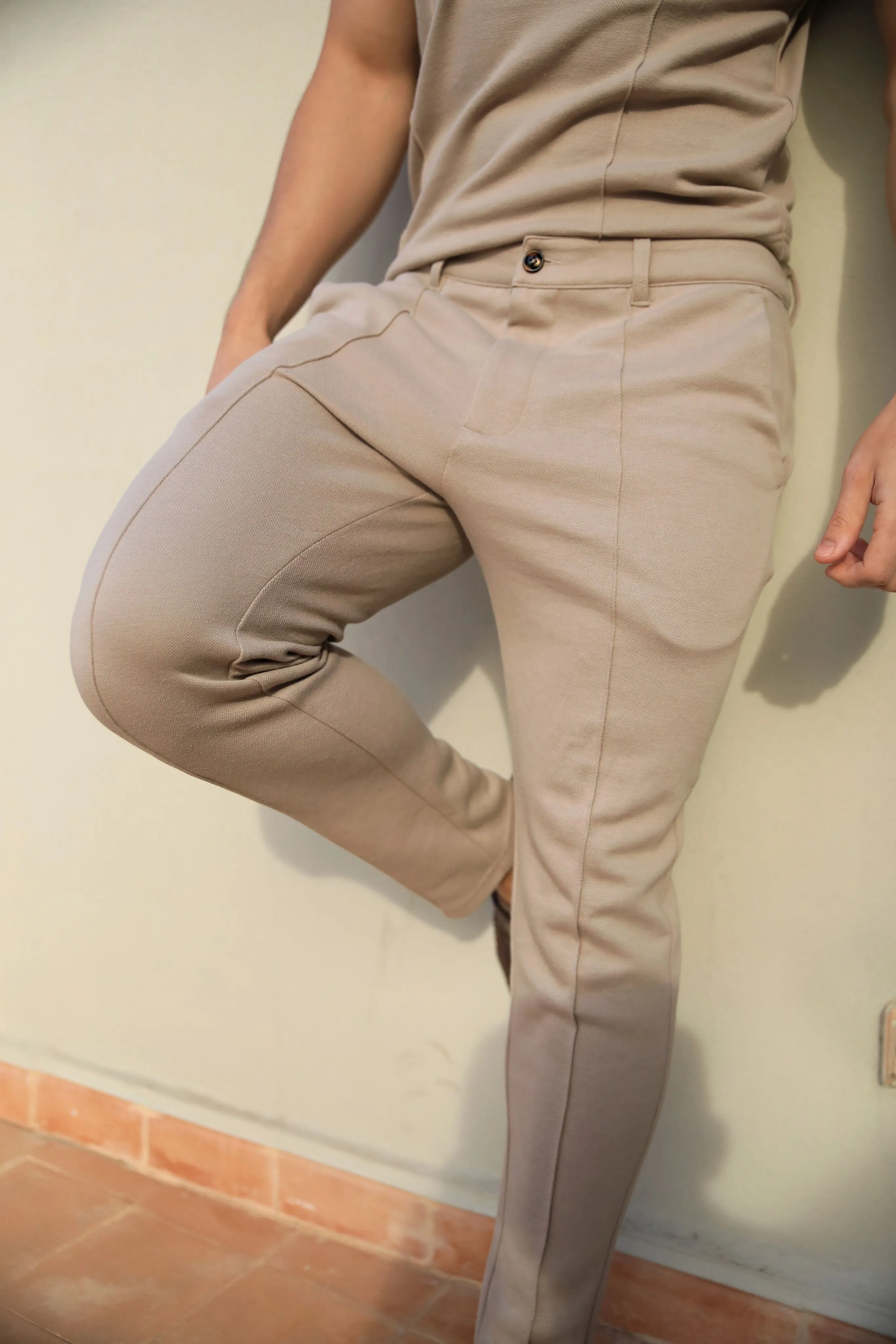 Amezri Seamline Trouser - Tan