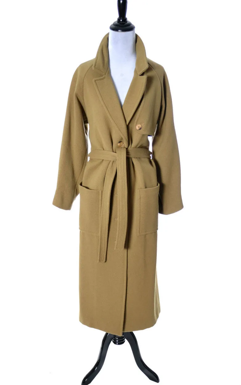 Anne Klein Donna Karan Vintage Trench Coat 1970's Designer Trench