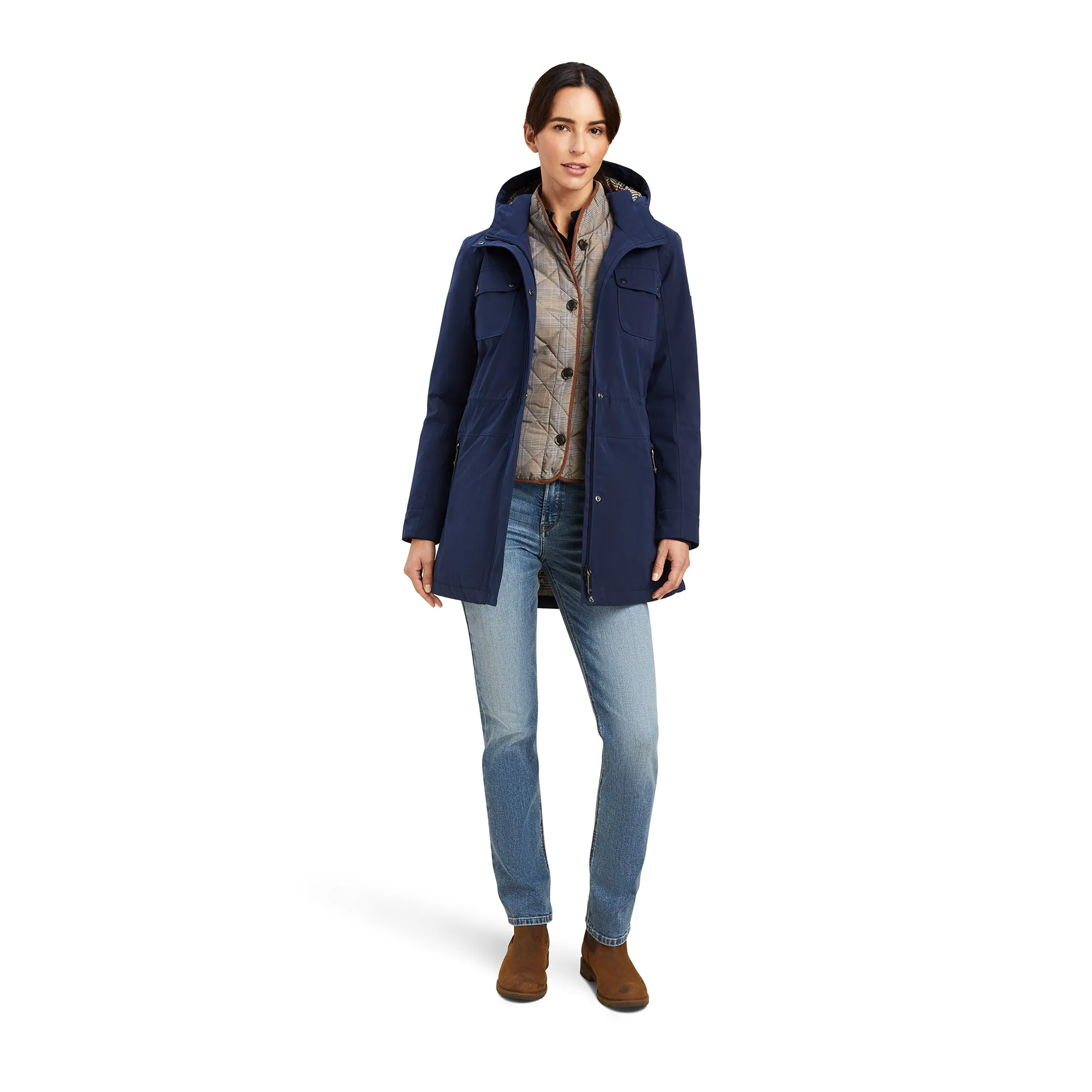 Ariat Ladies Argentium Parka Navy