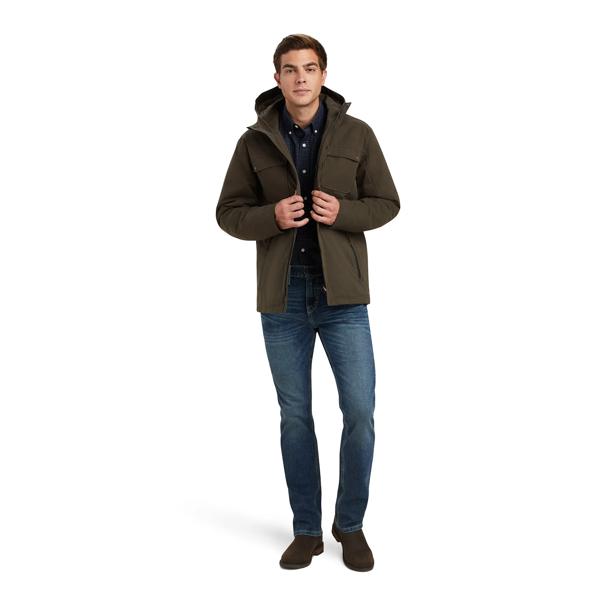 Ariat Mens Argentium Parka Earth