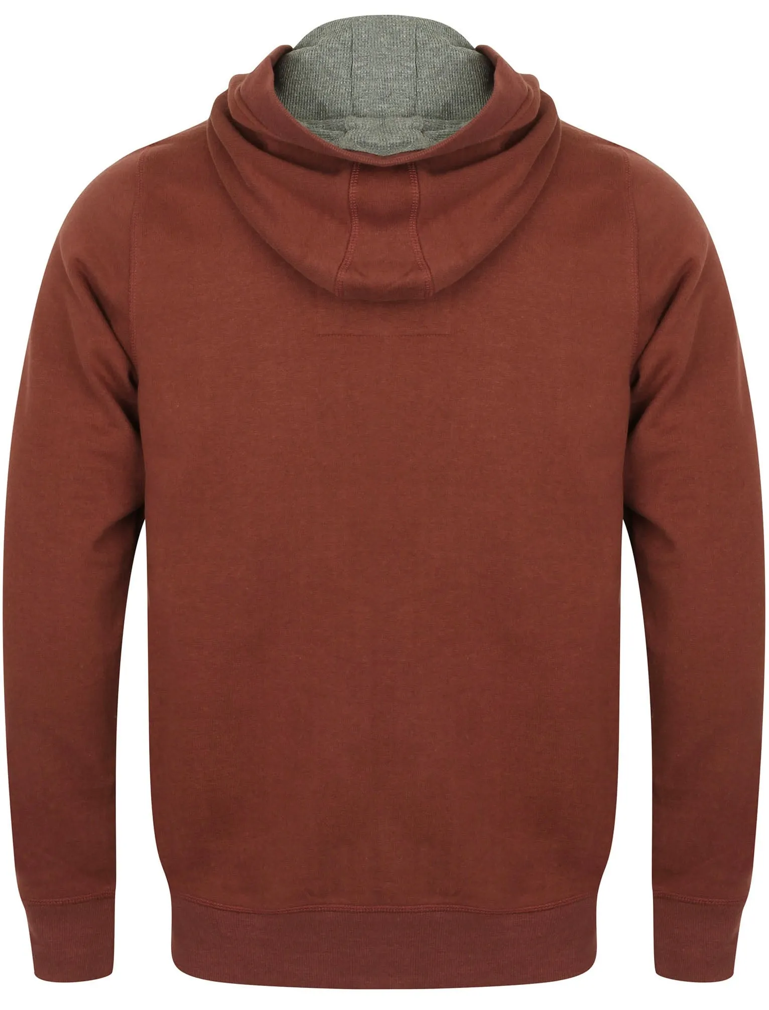 Ashwood Zip Through Hoodie in Red Mahogany - Tokyo Laundry