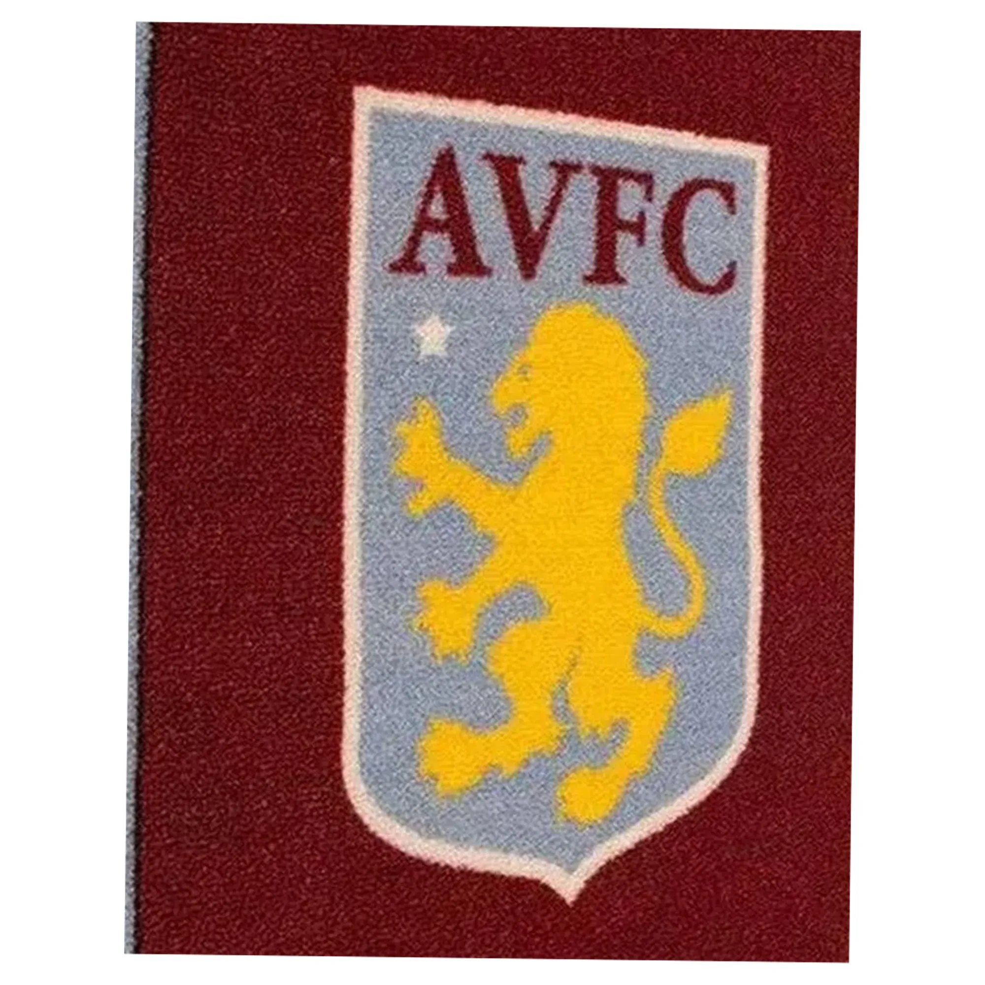 Aston Villa FC Crest Area Rug