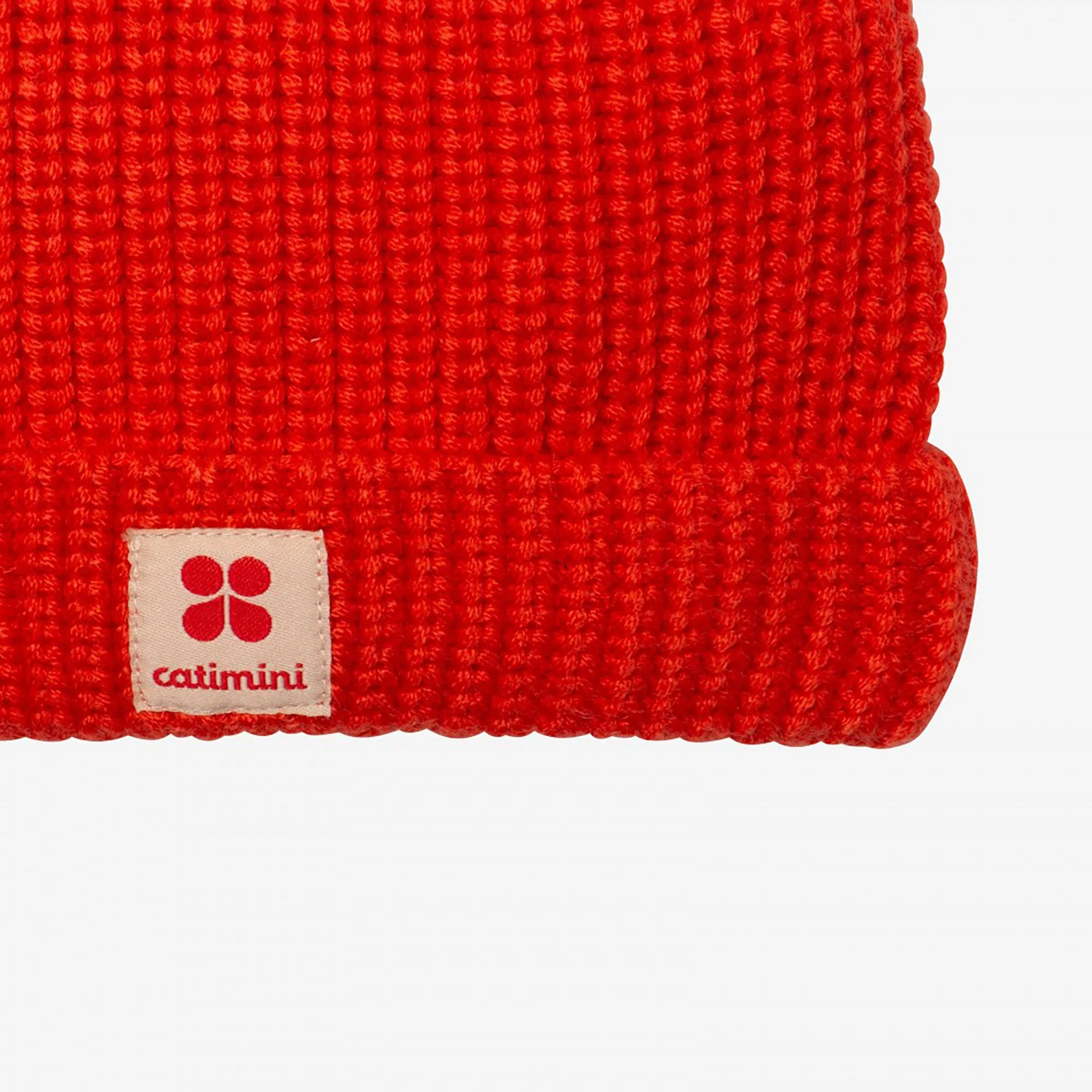 Baby boys' red beanie