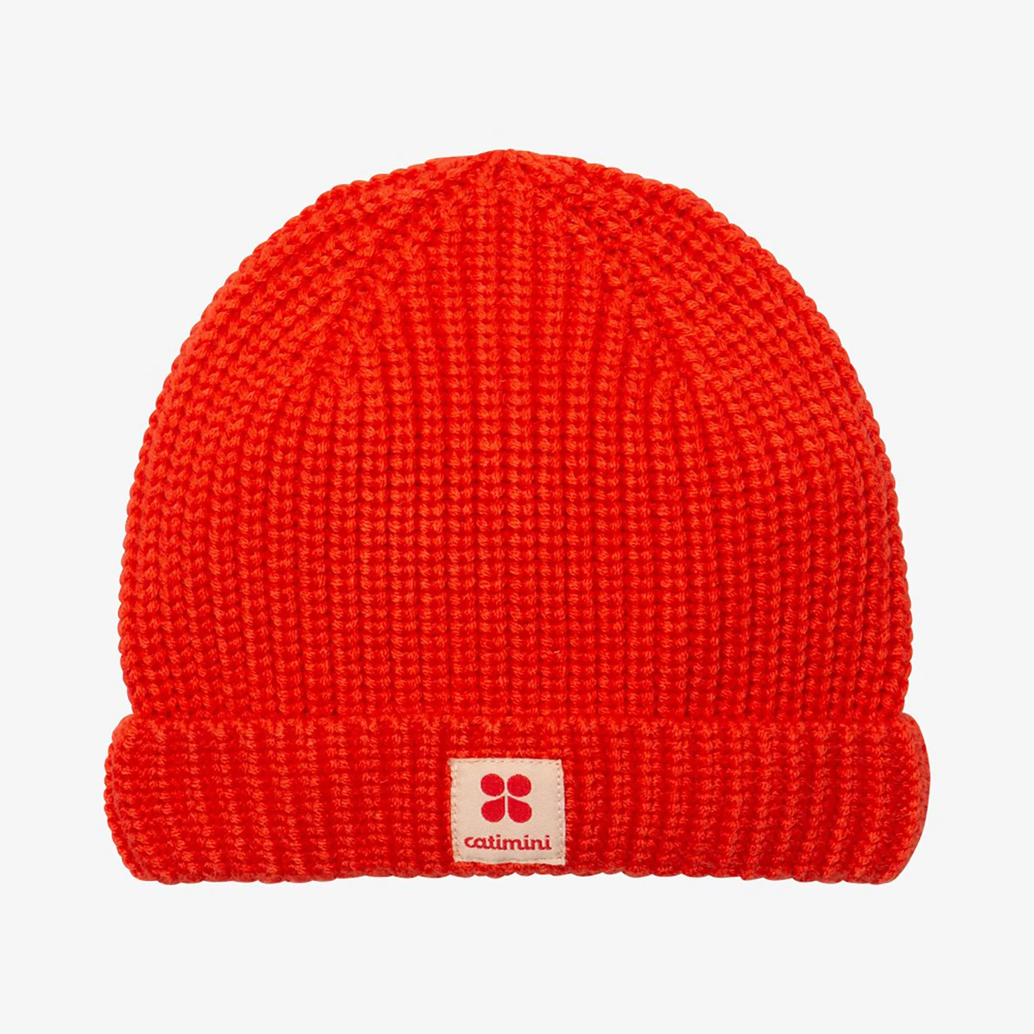 Baby boys' red beanie