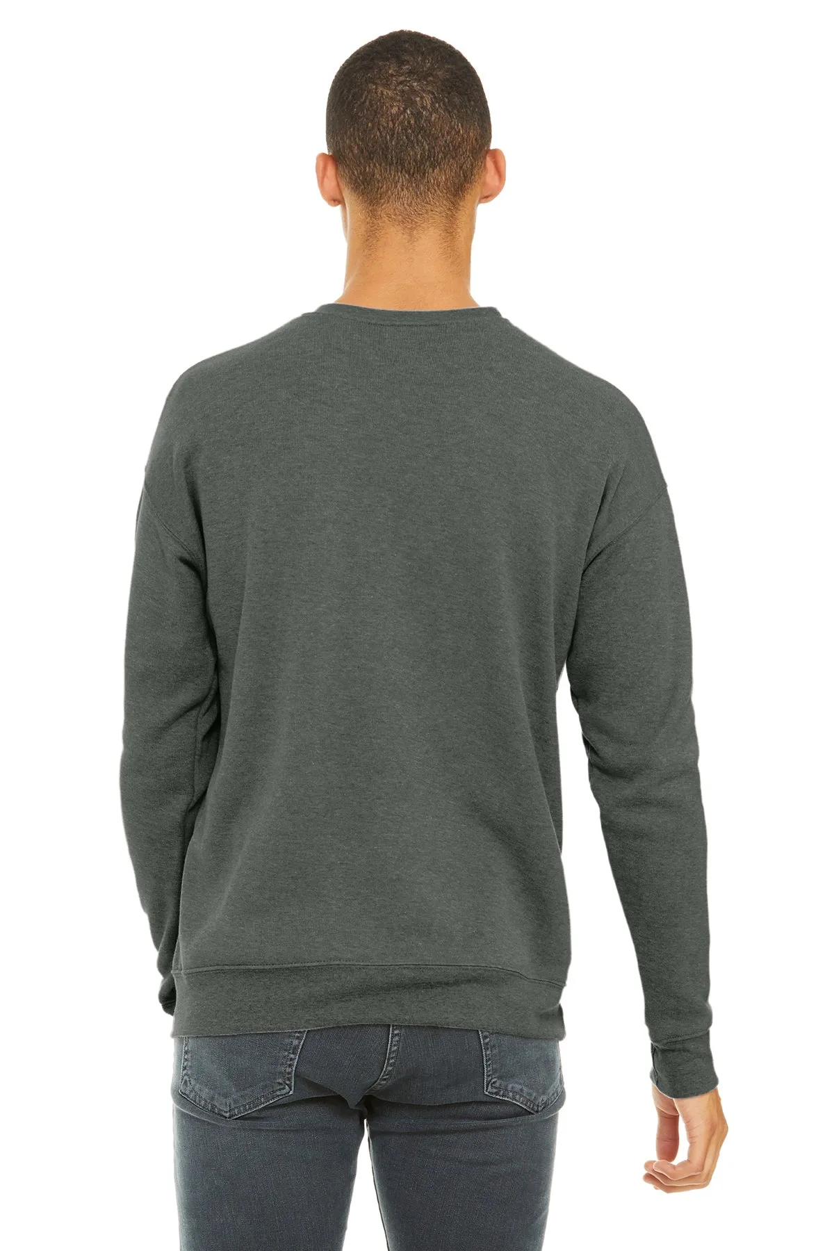 Bella Canvas Unisex Drop Shoulder Pullover, Deep Heather