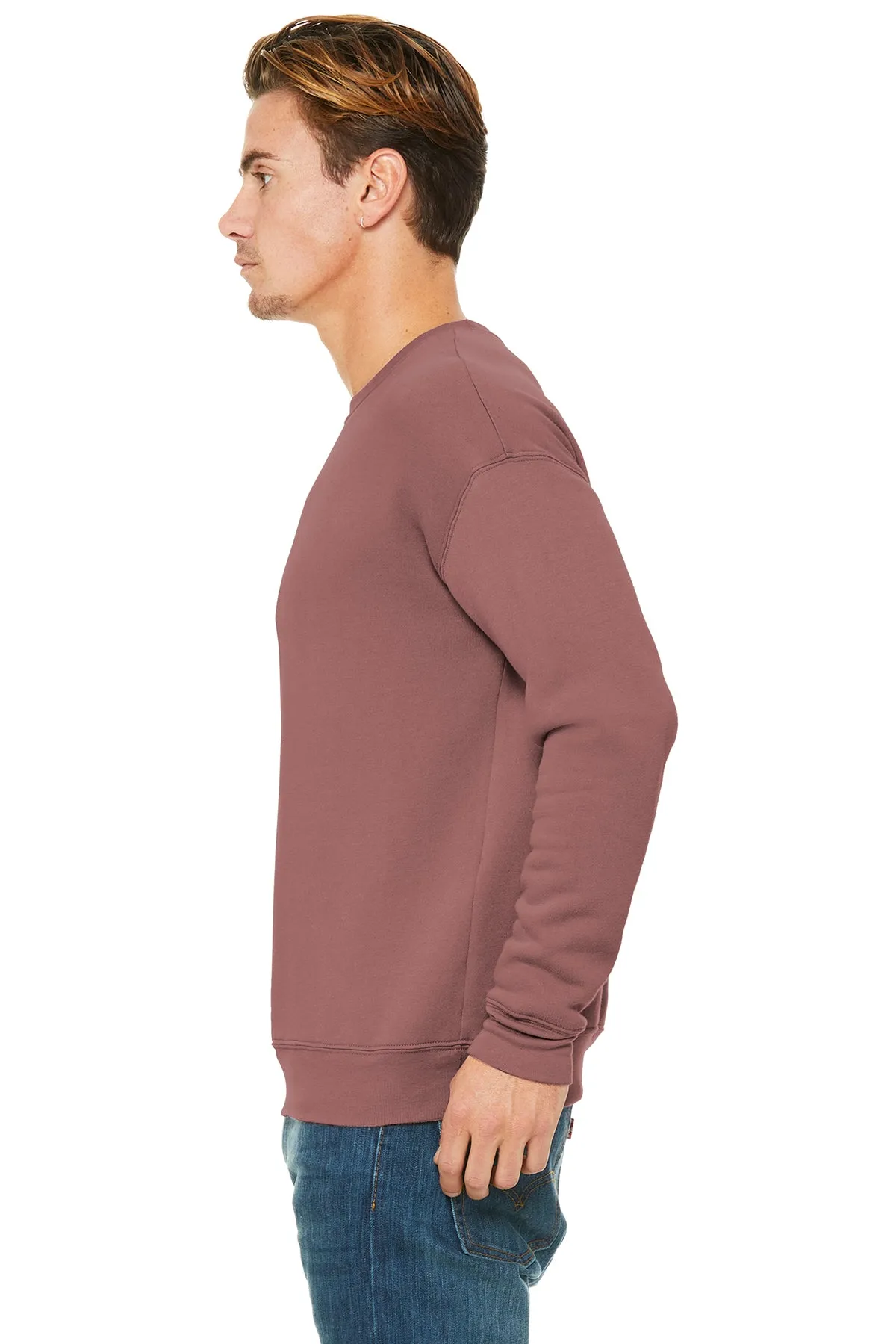 Bella Canvas Unisex Drop Shoulder Pullover, Mauve