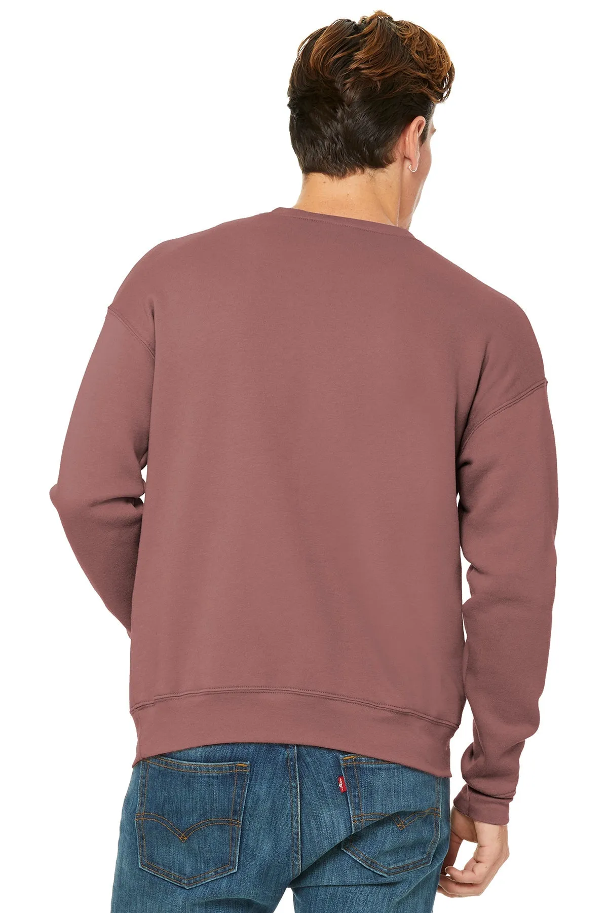 Bella Canvas Unisex Drop Shoulder Pullover, Mauve