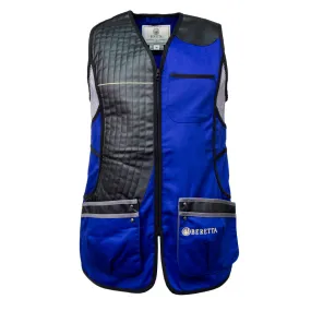 Beretta Womens Sporting Shooting Vest Royal Blue / Grey