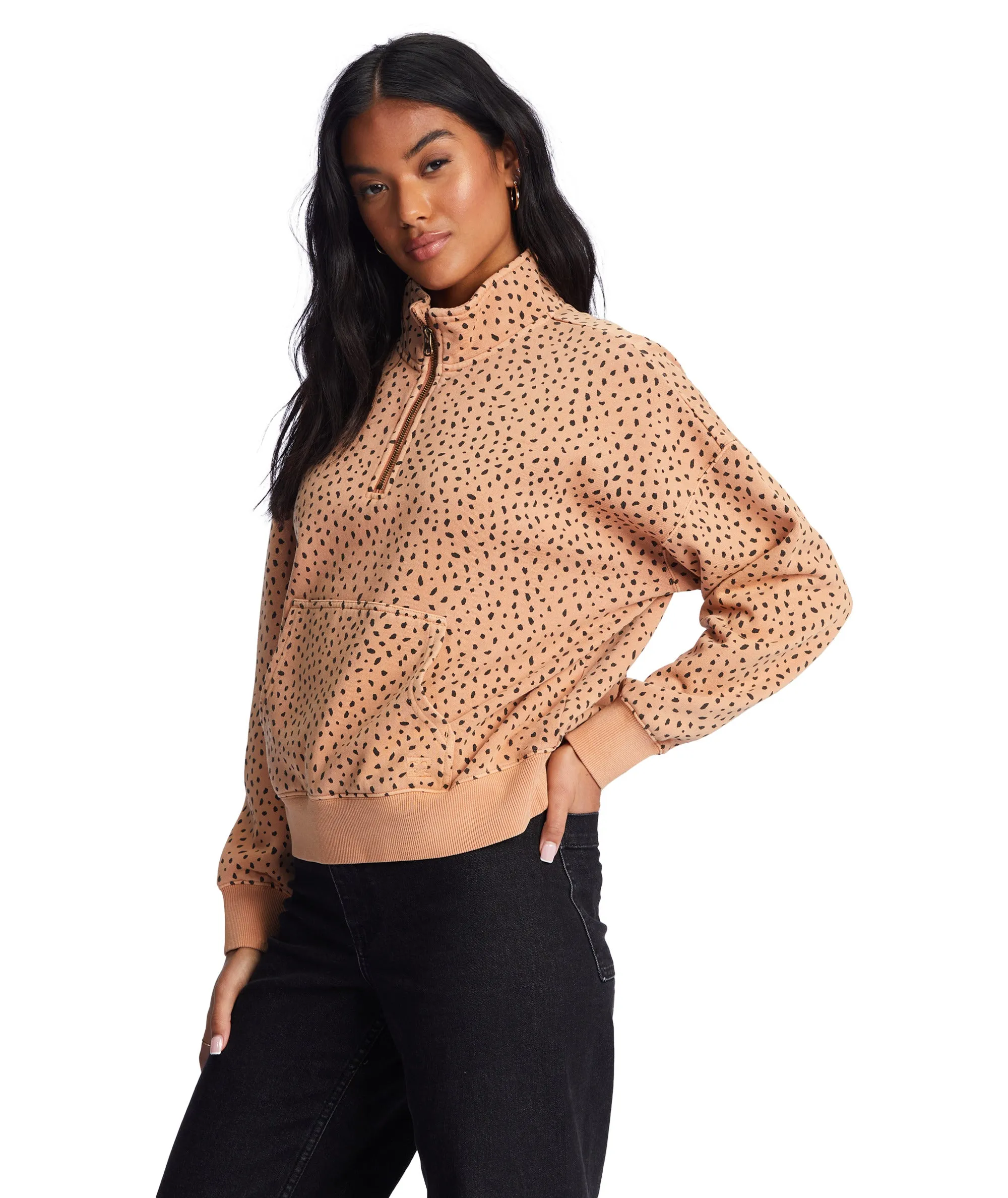 Billabong Lazy Mornings Sweatshirt-Tan