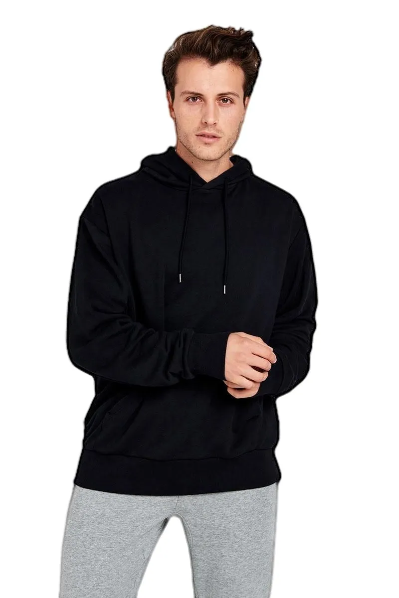 Bonds Mens Originals Pullover Hoodie Warm Jumper Jacket Black