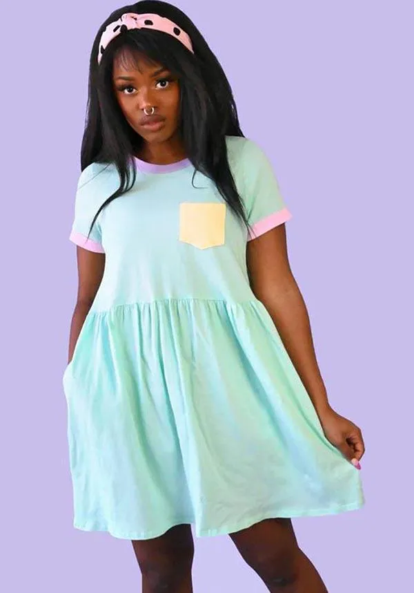 Cadoodle [Mint] | T-SHIRT DRESS*