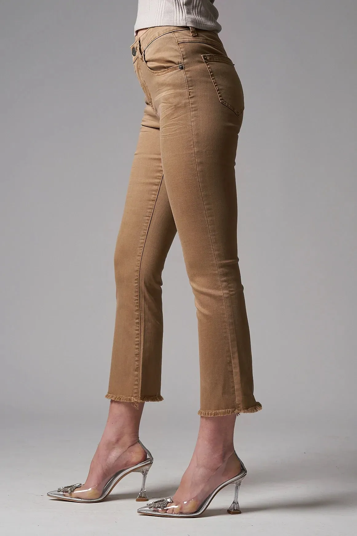 Camila Pant in Camel