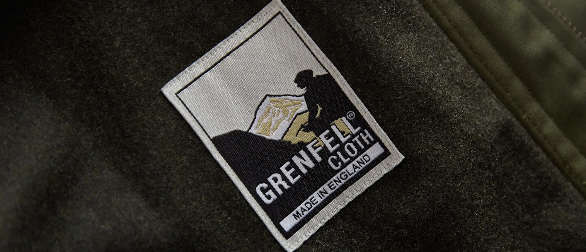 Cape Grenfell Cloth Green with Merino Wool Lining