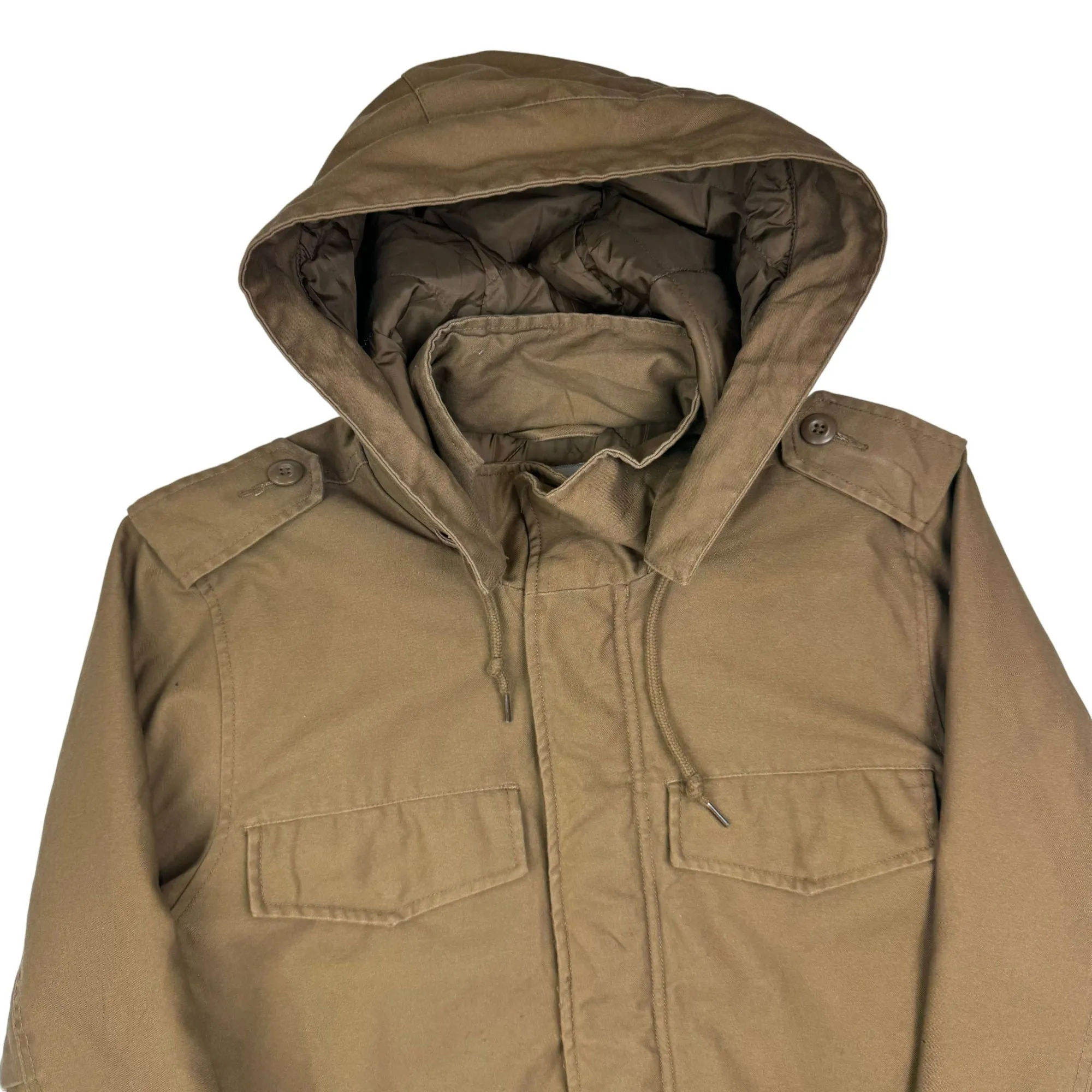 Carhartt Hickman Padded Parka Coat Brown