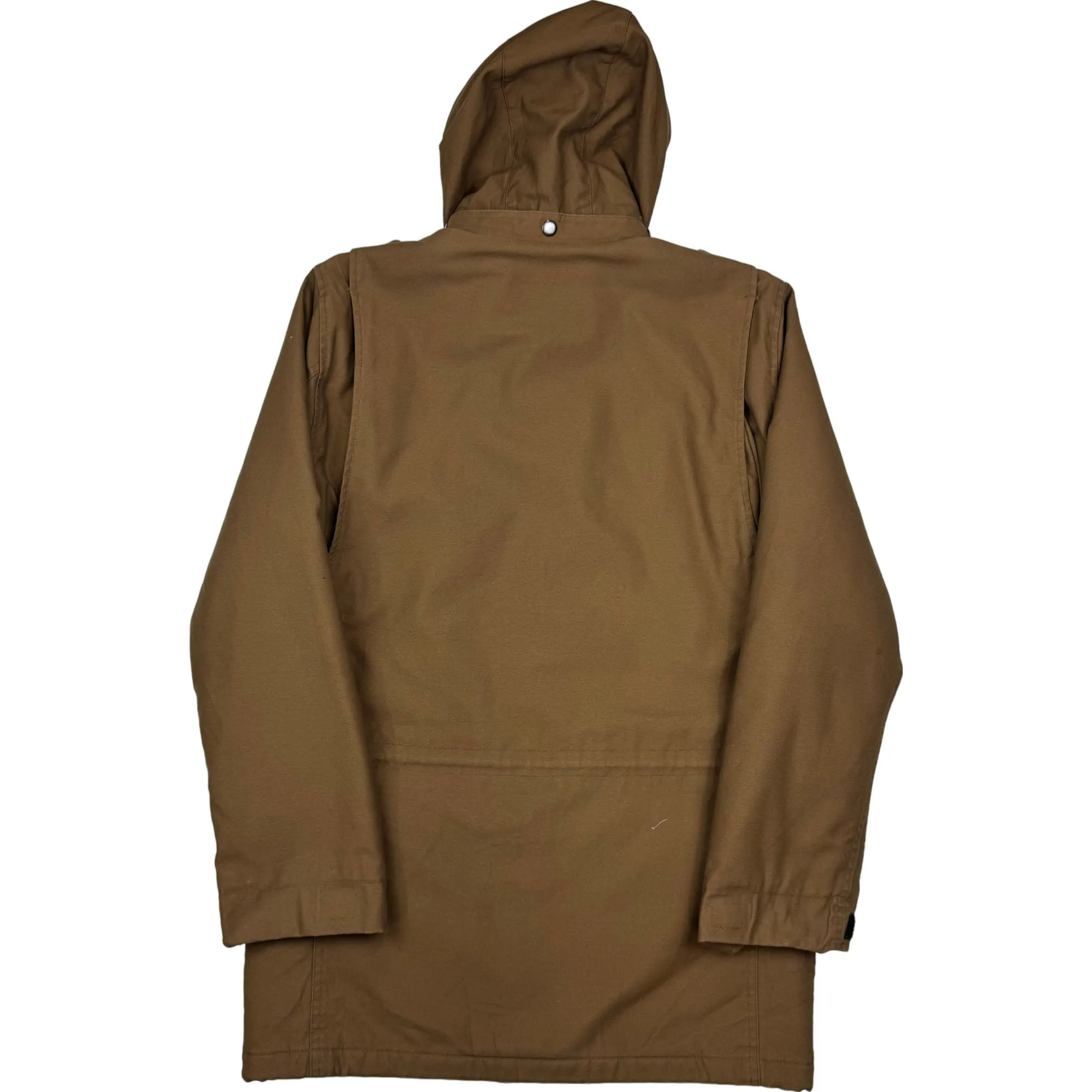 Carhartt Hickman Padded Parka Coat Brown