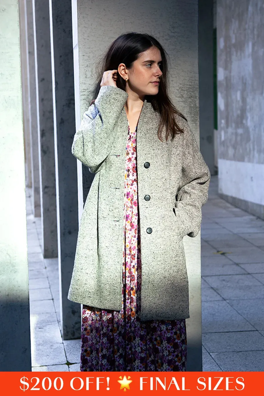 Charlotte Coat - Speckle