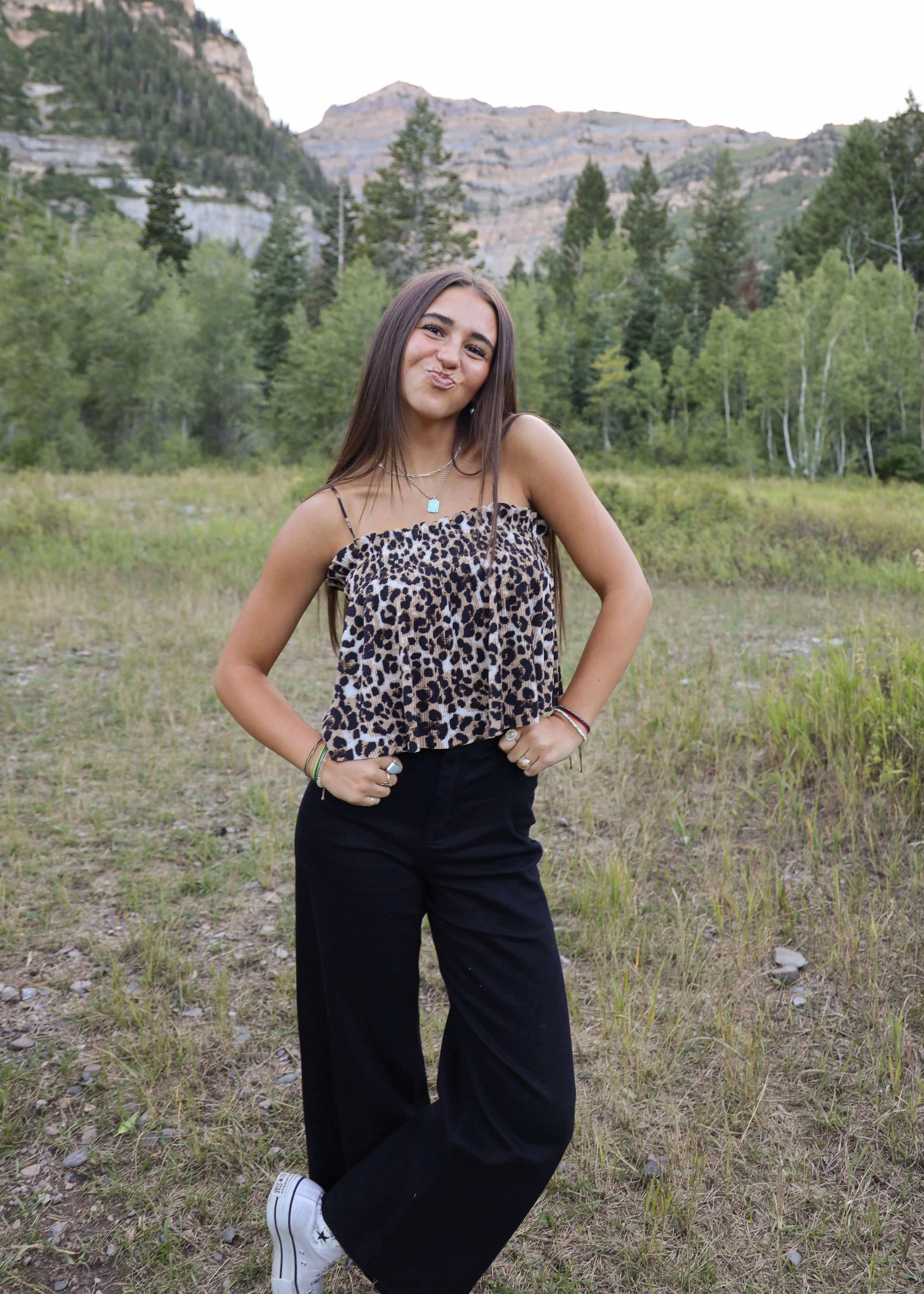 Cheetah Print Tank