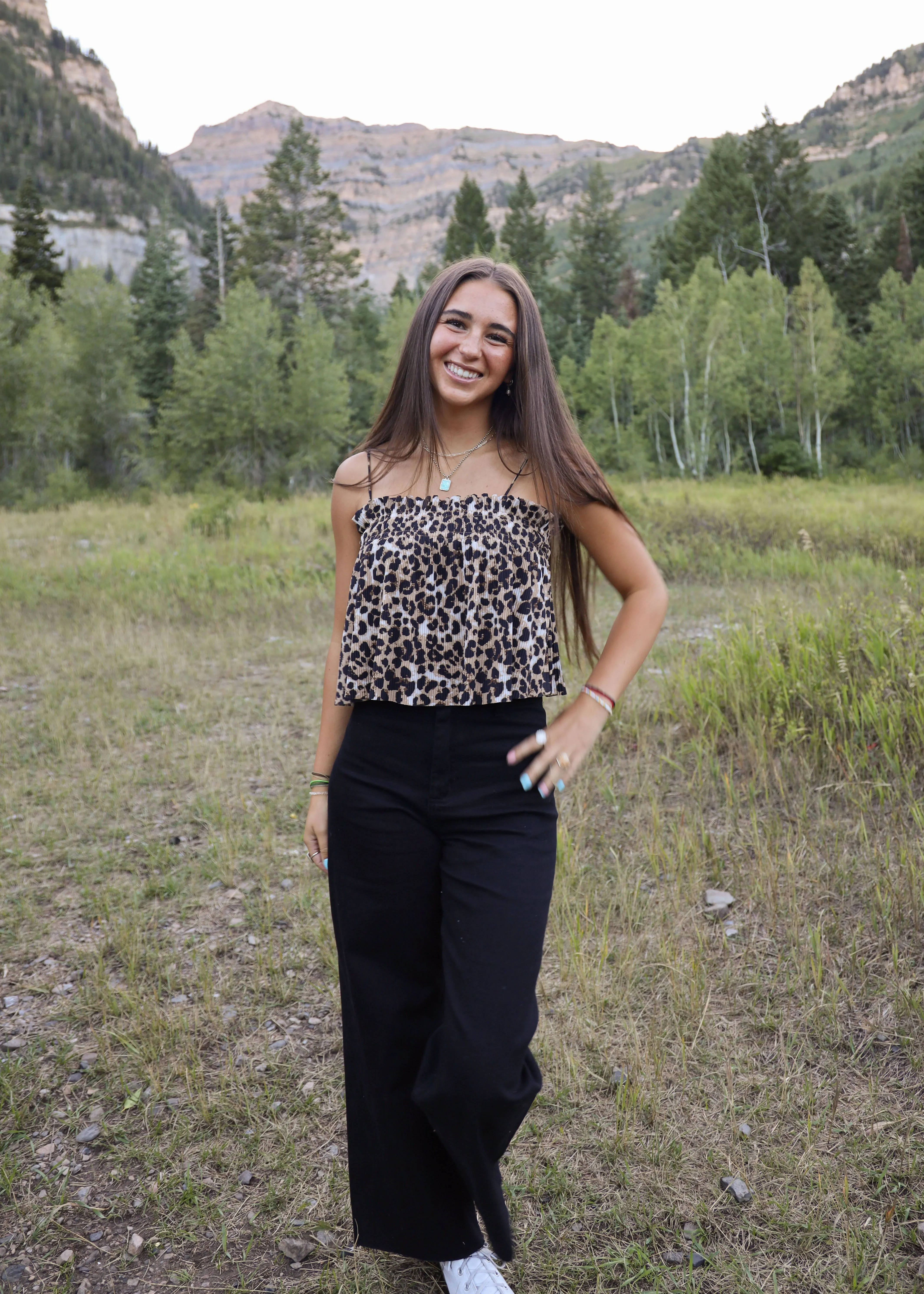 Cheetah Print Tank