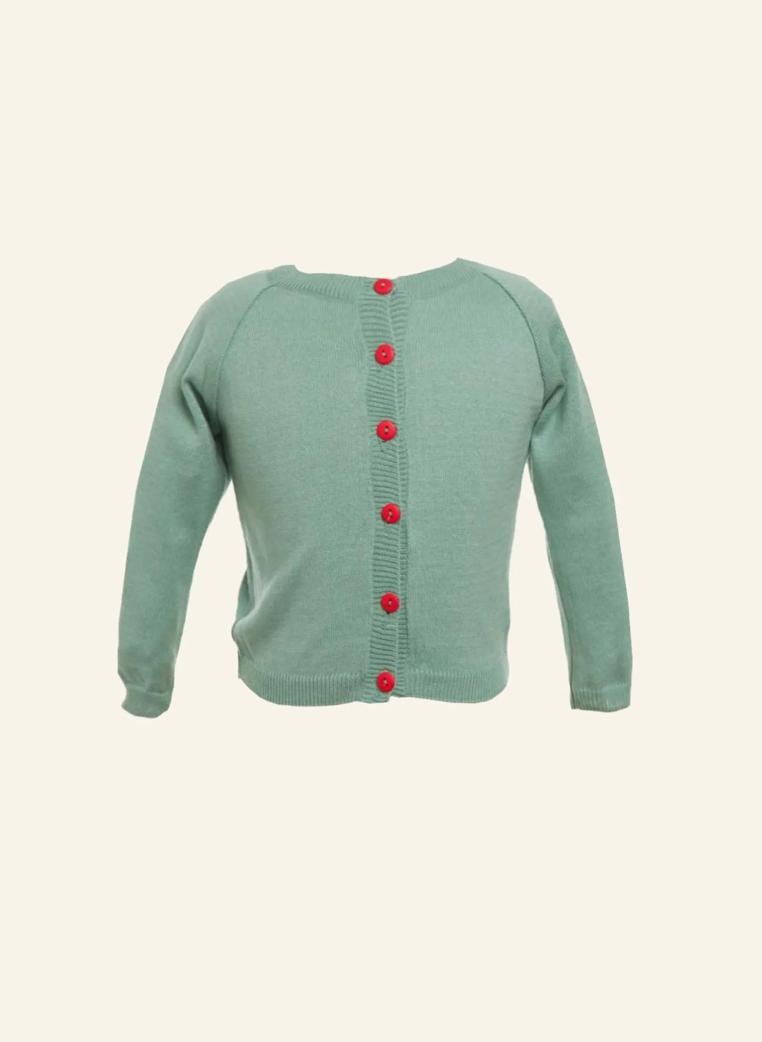 Children's Classic Cardigan - Sage