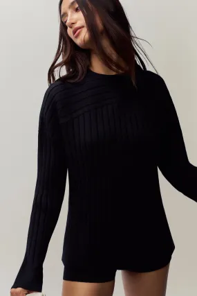 Cleon Rib Knit Pullover