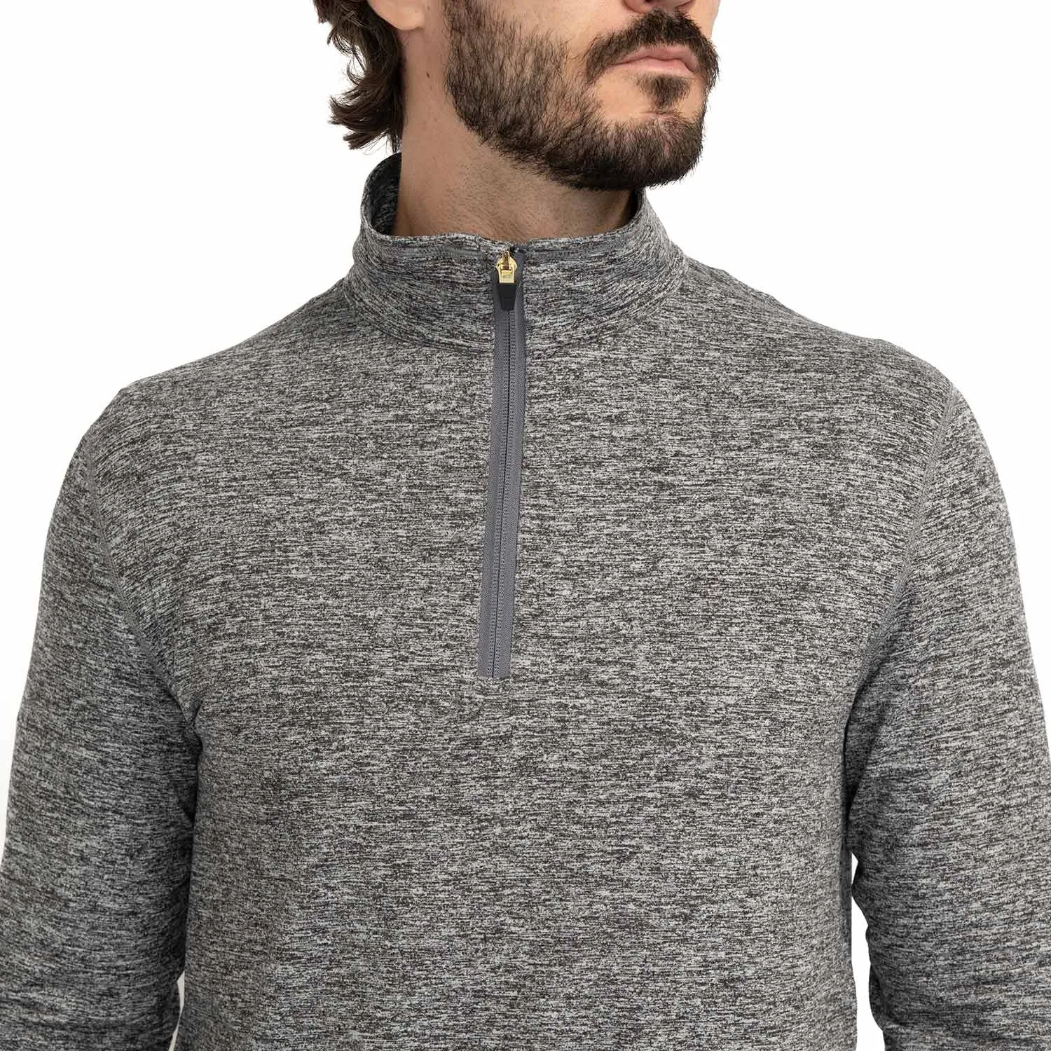 Conquest Athletic Quarter Zip Pullover for Men