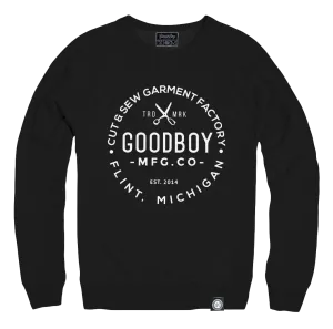 Crew Neck - Sweatshirt - Black