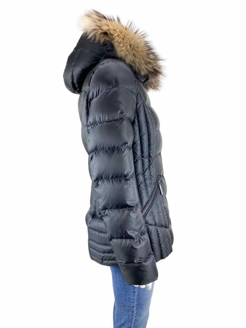 Dawn Levy Women's Nikki Down Puffer Parka Black Size M