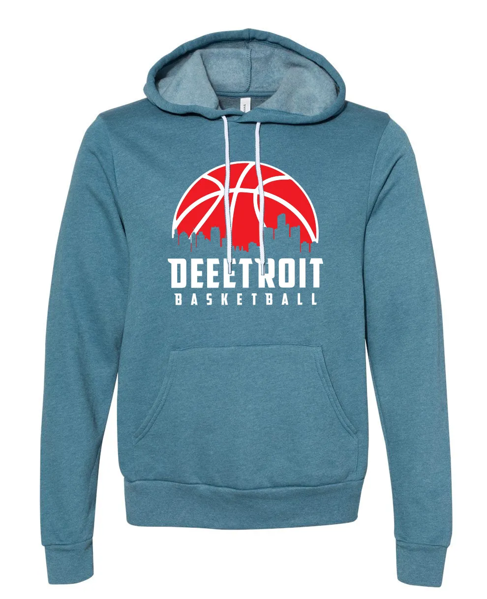 Deeetroit Basketball- Pullover