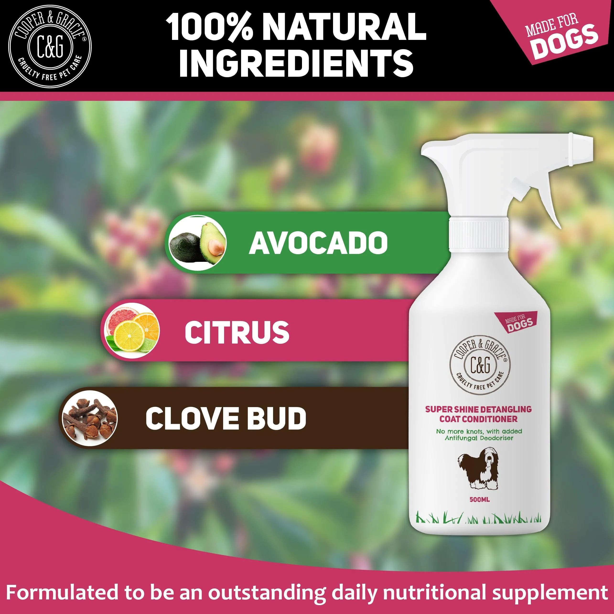 Dog Grooming Conditioning Spray