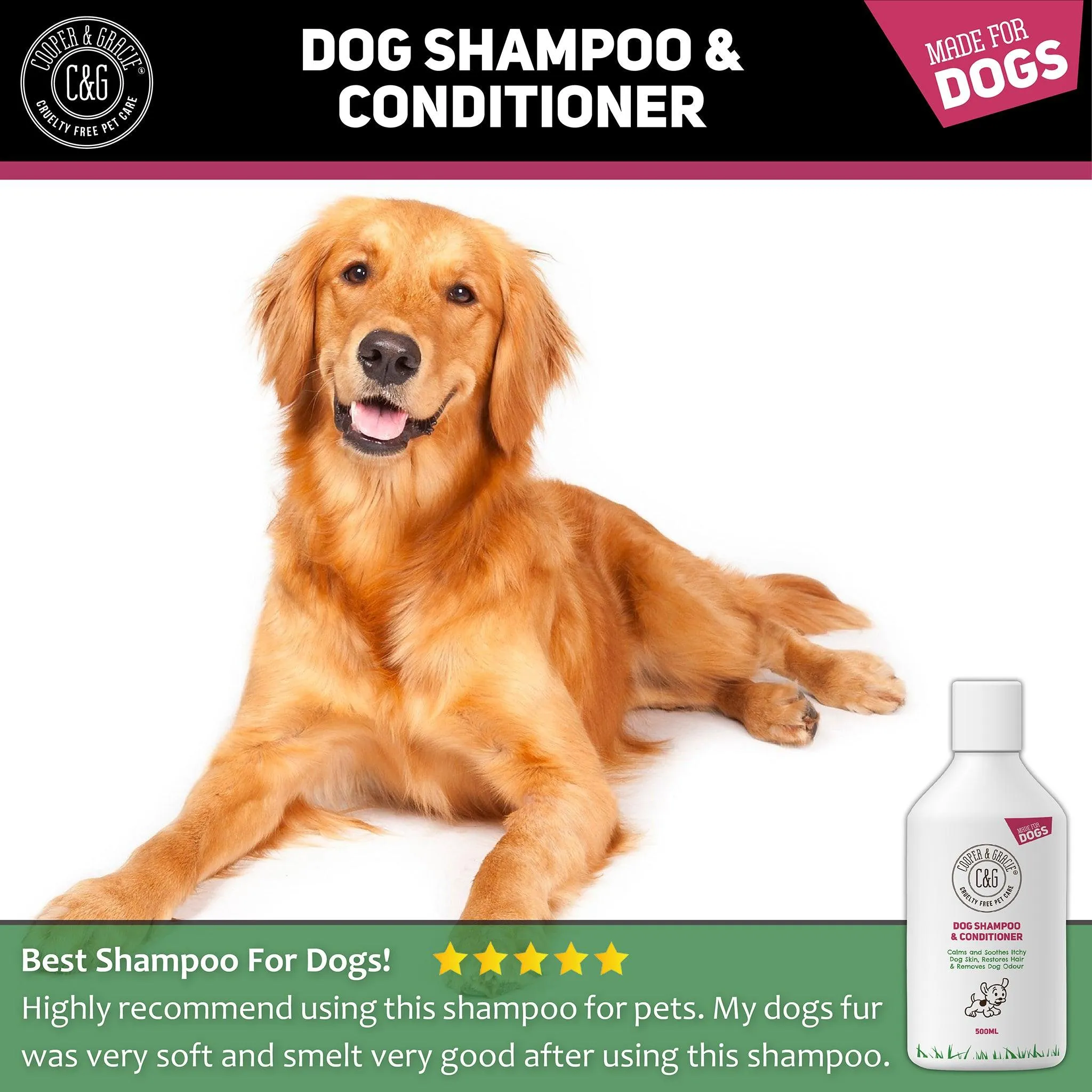 Dog Shampoo and Conditioner