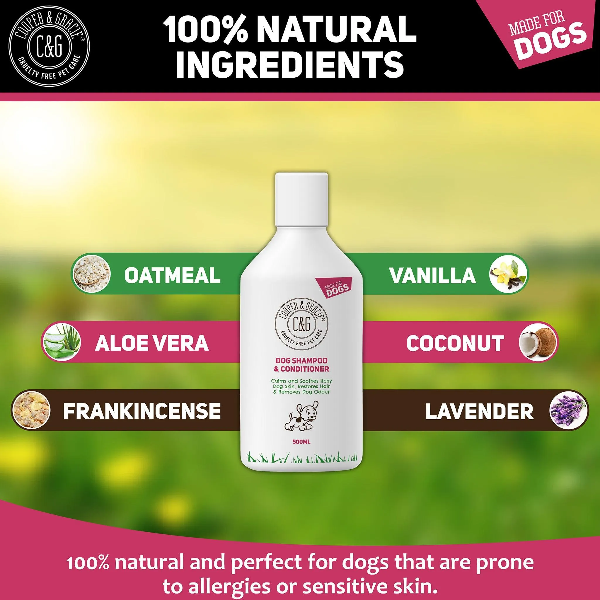 Dog Shampoo and Conditioner