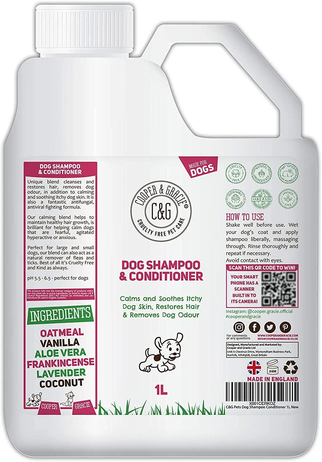 Dog Shampoo and Conditioner