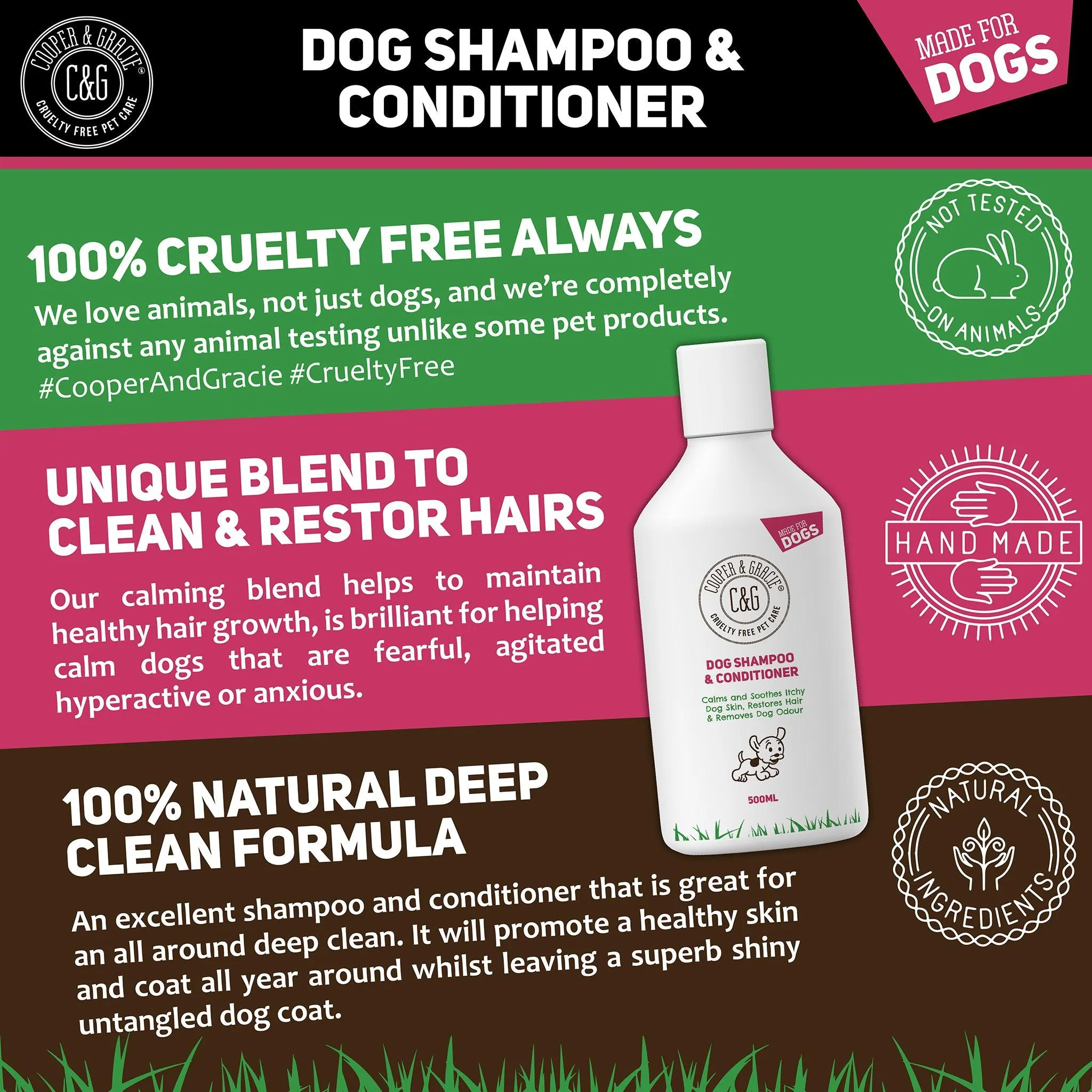 Dog Shampoo and Conditioner