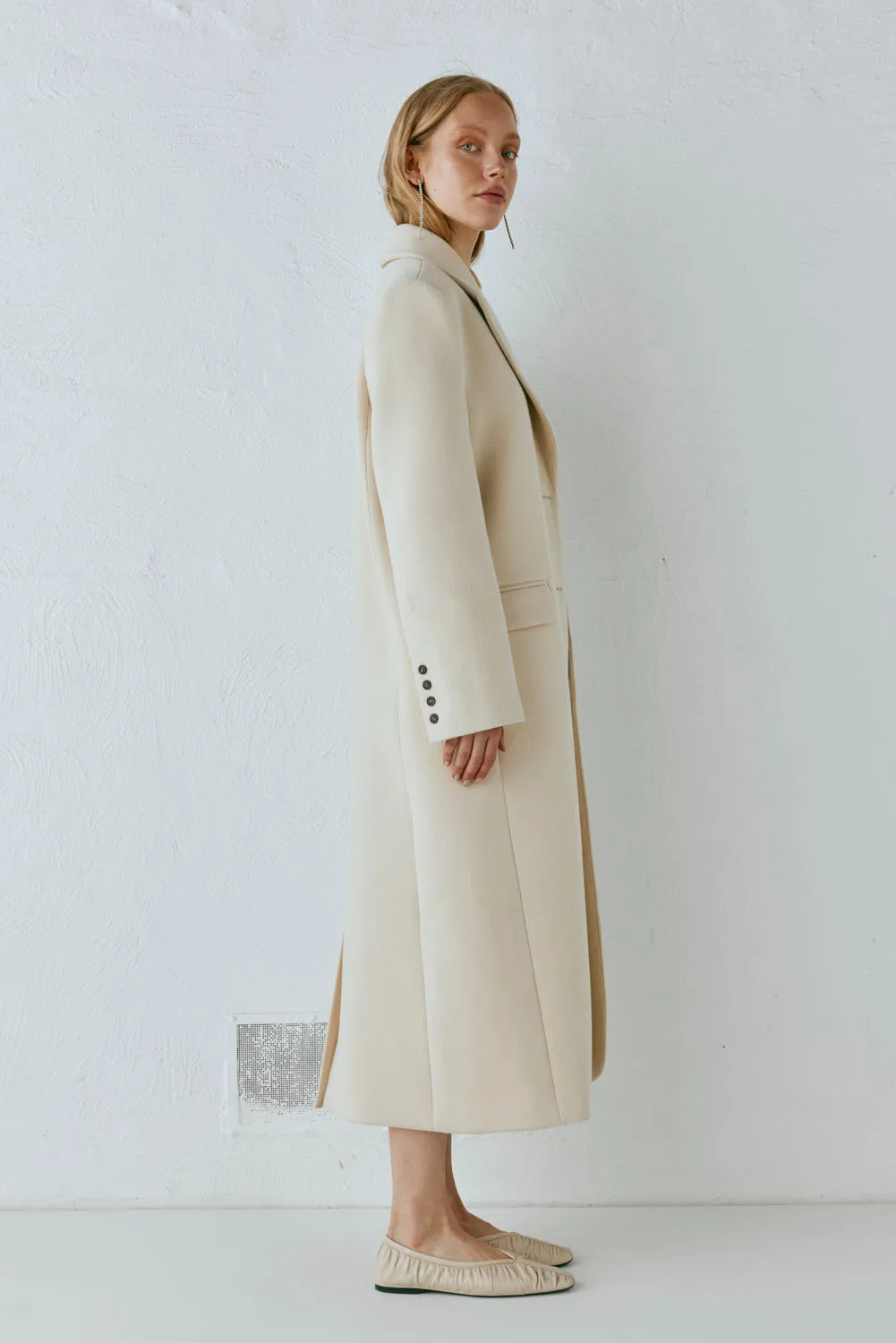 Dua Trench Coat Cream