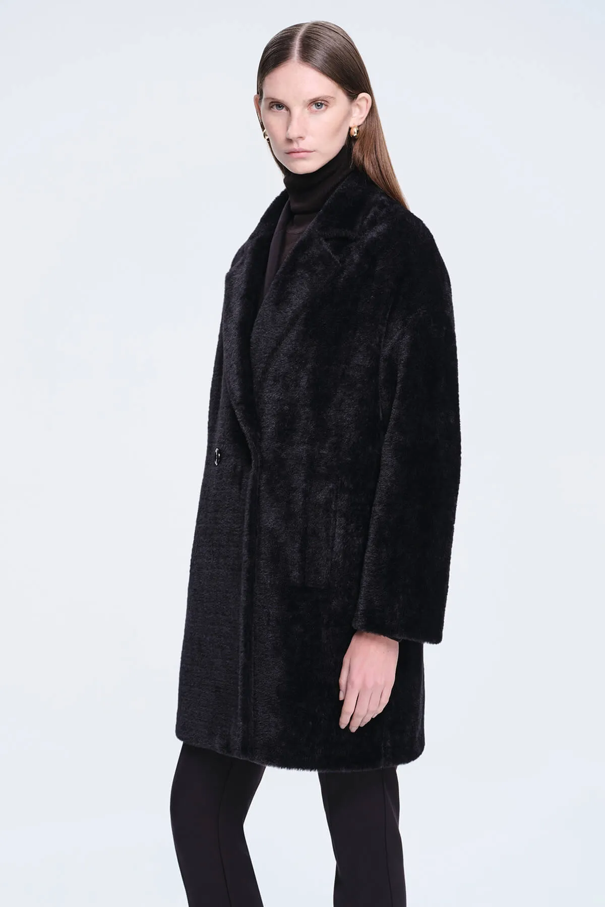 Dynamic Fit Berry Cachet Black Coat