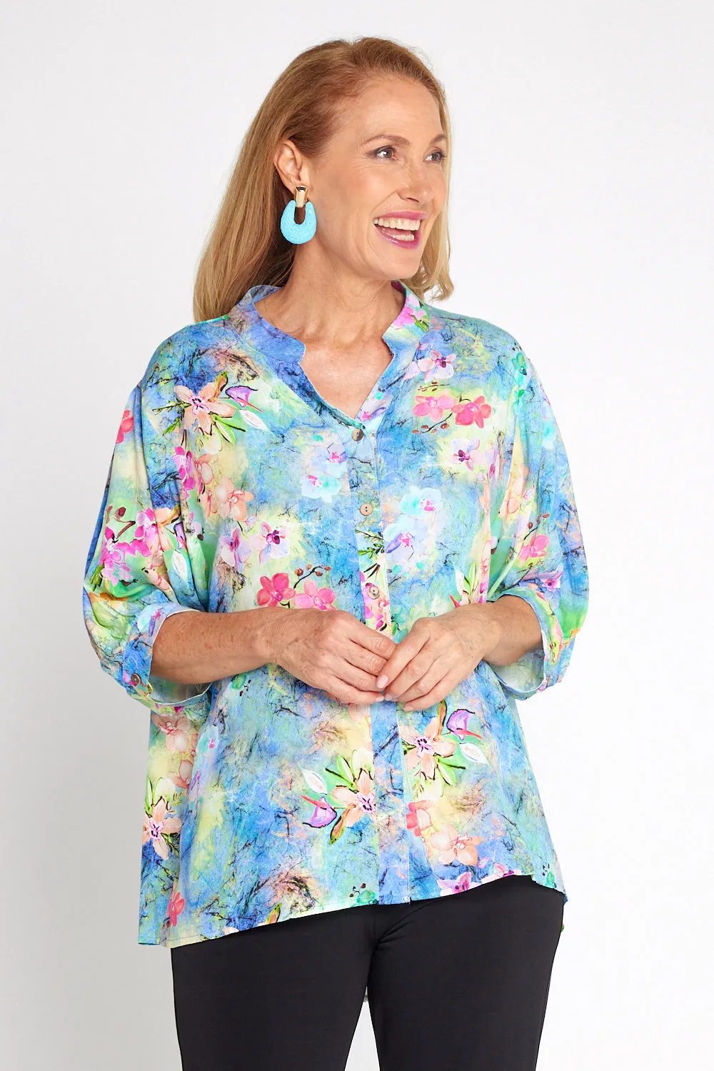 Eloise Shirt - Orchid Sky